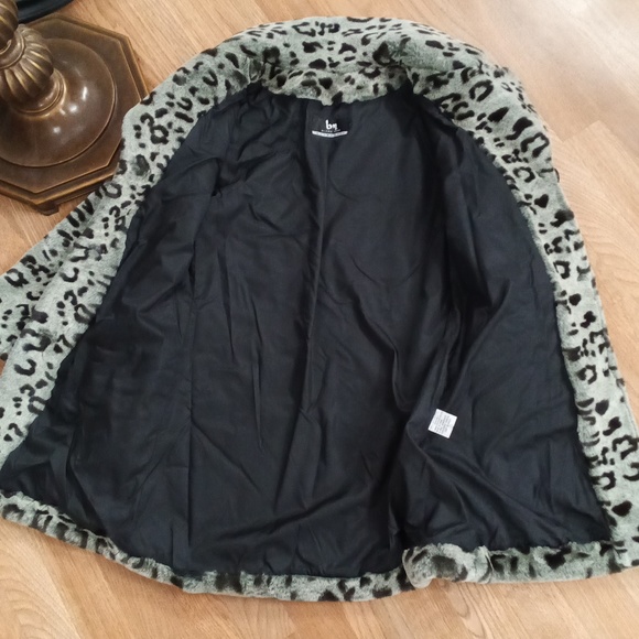 Blanc Noir Leopard Jacket Size Small - Picture 4 of 7